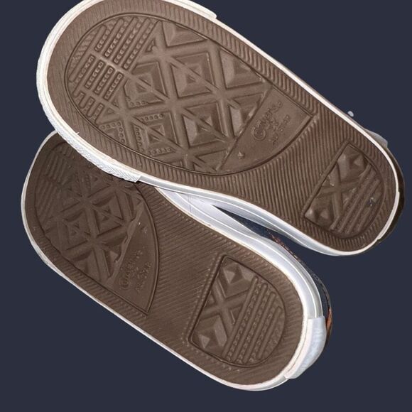 RARE NWOB Toddler Da Bears NFL Chicago Bears Converse All Star Sneakers Size 7C - Picture 6 of 6